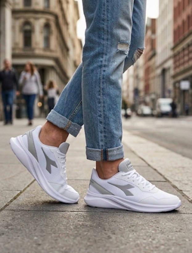 Diadora Robin 6 W – White/Silver
