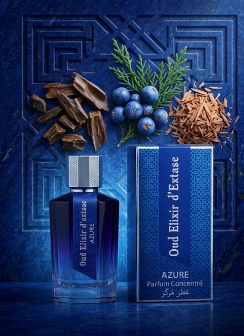 Oud Elixir d’Extase – Azure (Parfum Concentré)