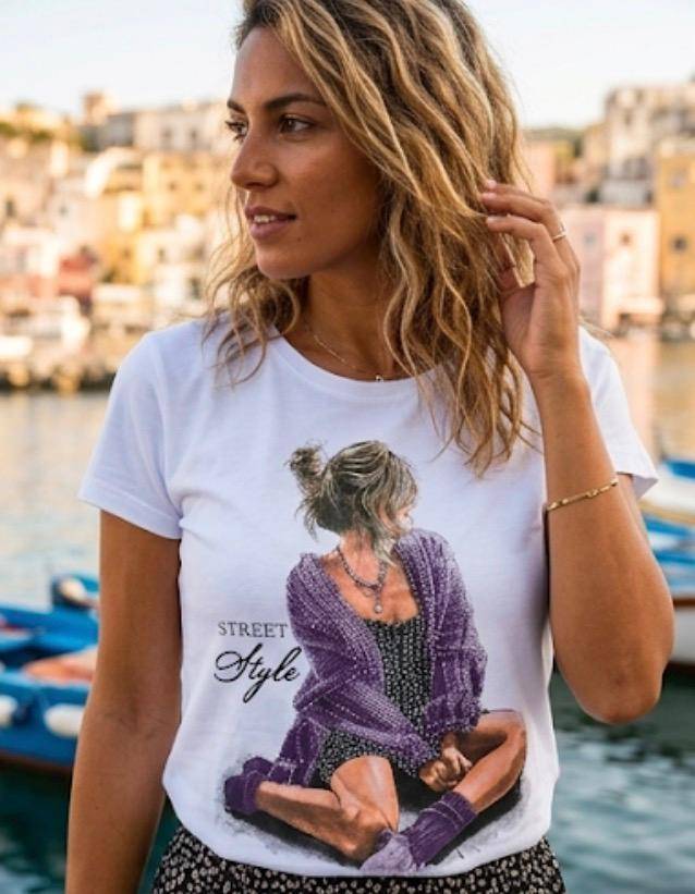  t-shirt a maniche corte